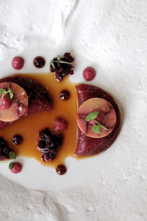 Plat gastronomique étoilé Lille