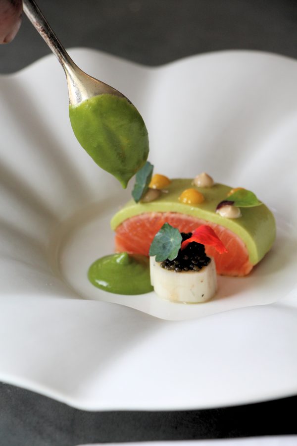 Plat gastronomique étoilé Lille